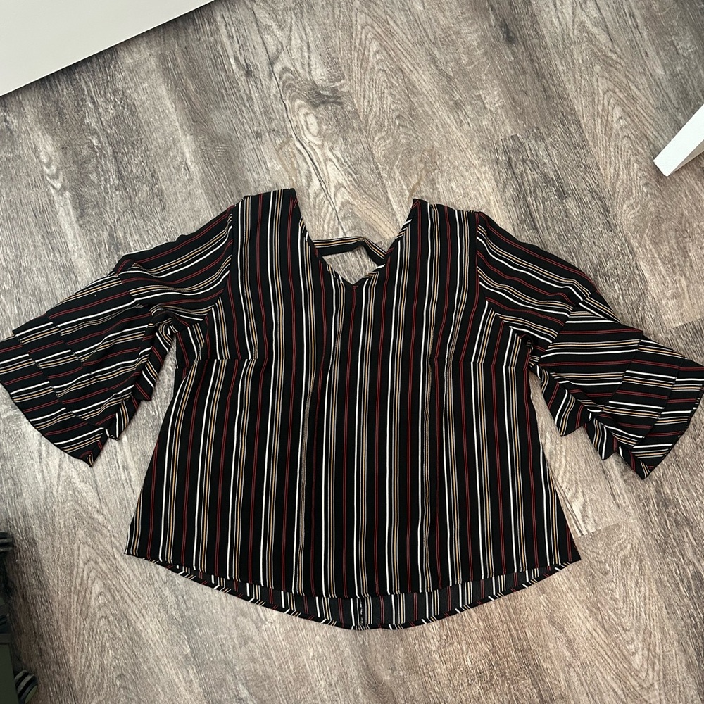 Profesional Stripped Work Shirt Size XL-XXL